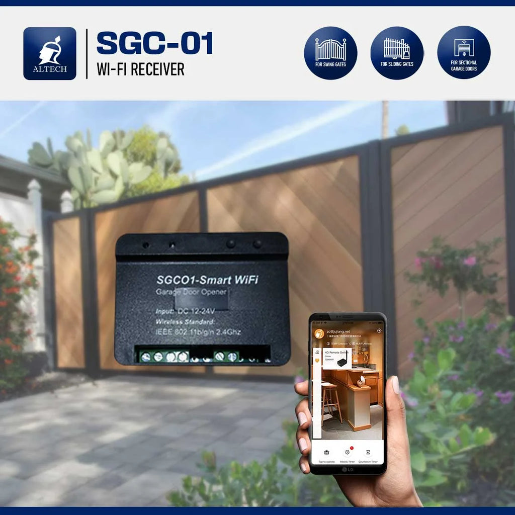 R440 Bluetooth Receiver-operate your door or gate with your phone ( or both)